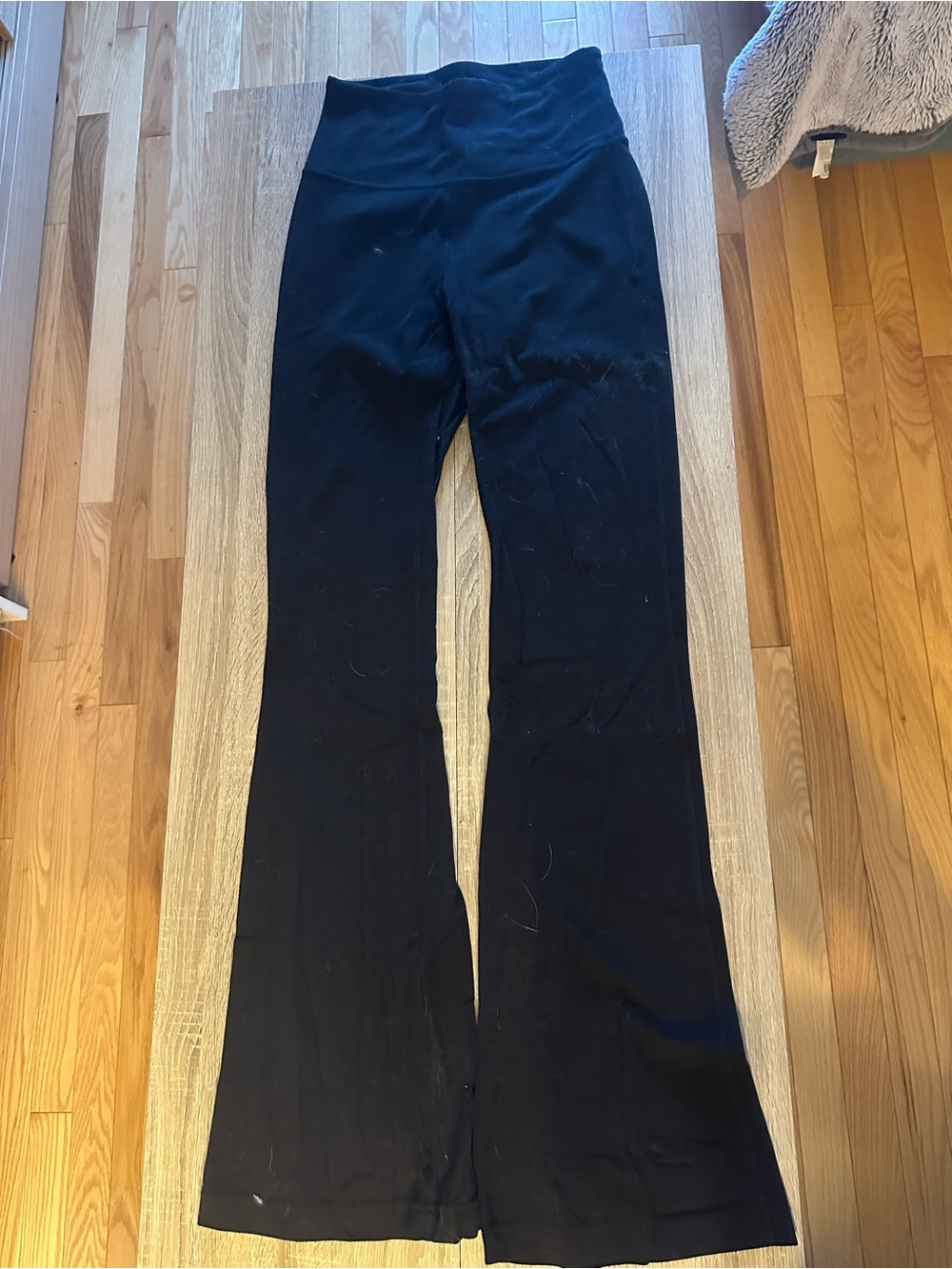 Lululemon black Flare Yoga Pants